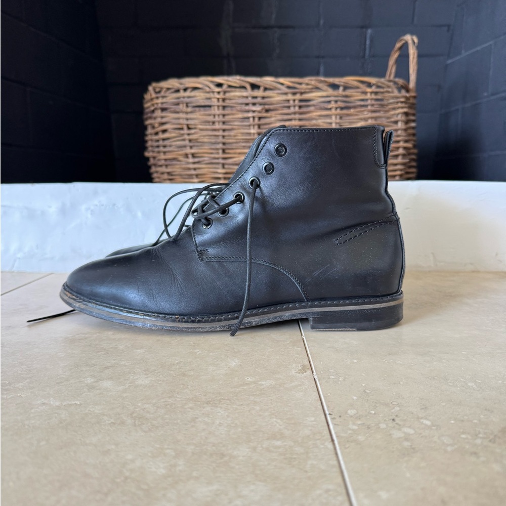 Stamp’d Black Leather Men's Boots